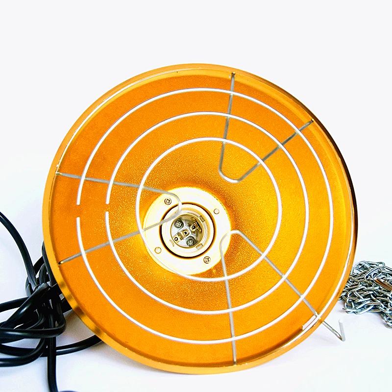 Алюминиевый защитный чехол водонепроницаемые и термостойкие ИК-держатели ламп для разведения скота E27 инфракрасный световой