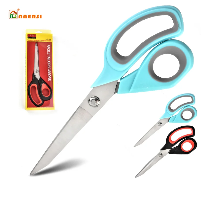 Multi Purpose Stainless Steel household scissors  with Soft Grip Handle sewing tailoring scissors Paper Cut