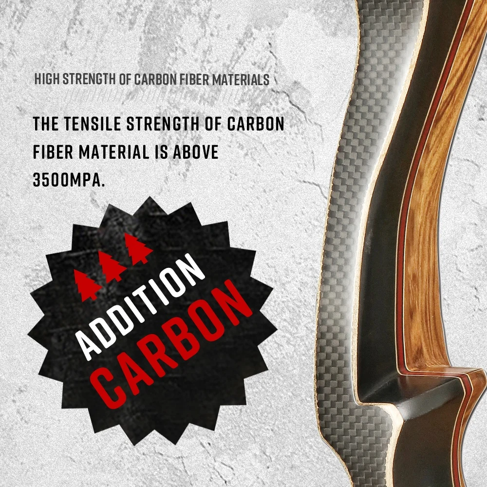 High Performance Traditional Vivace Ilf Riser Recurve Bow Archery Bows