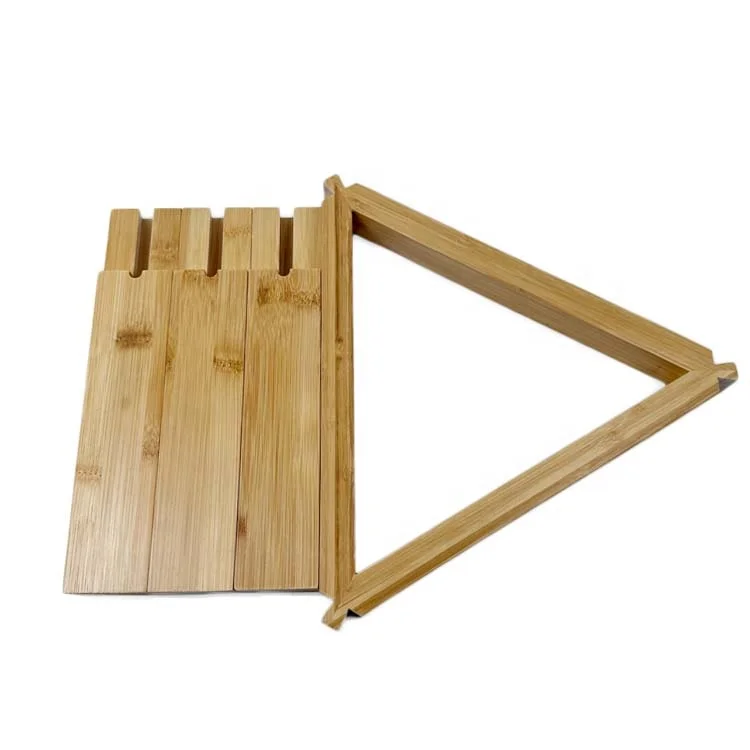 WDF Custom Indoor Wooden Flower Stand Designs Flower Display Stand Rack Extendable Bamboo Plant Stands For Home