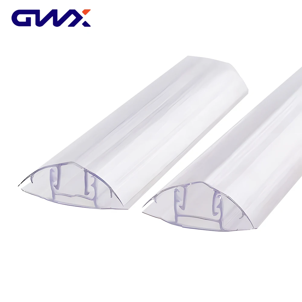 GWX High Quality Polycarbonate Sheet Accessories Connector H&U Profile Panel Connector