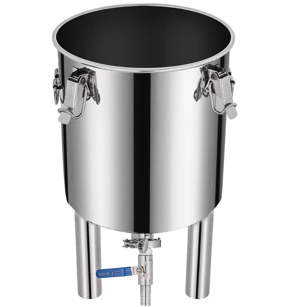30L Stainless Steel 304  Brew Bucket Beer Fermentor 7.5 Gallon home brew fermentor