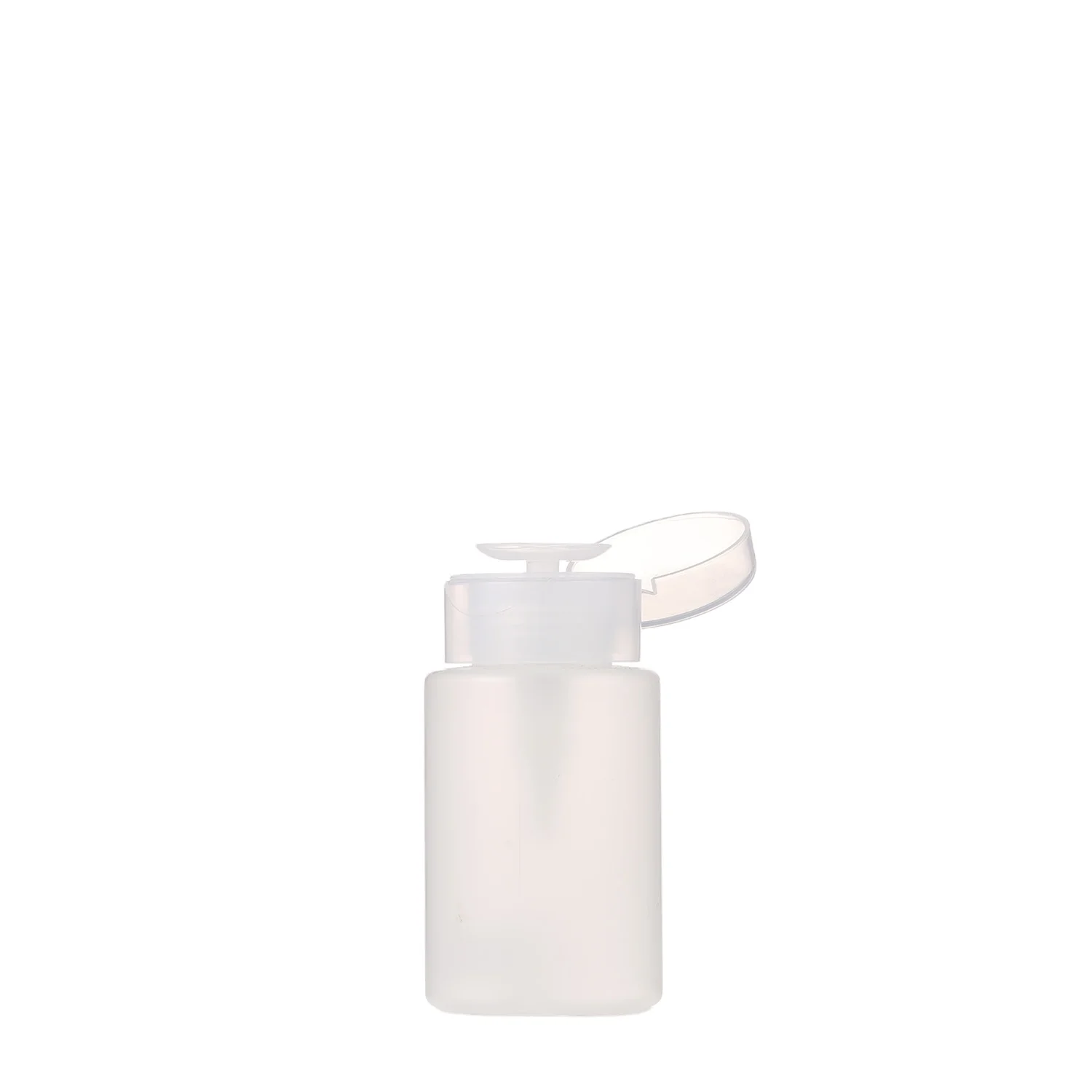 Stock 32mm Double-layer White Armor Removal Nail Polish and Makeup Remover Pump Dispenser Cap