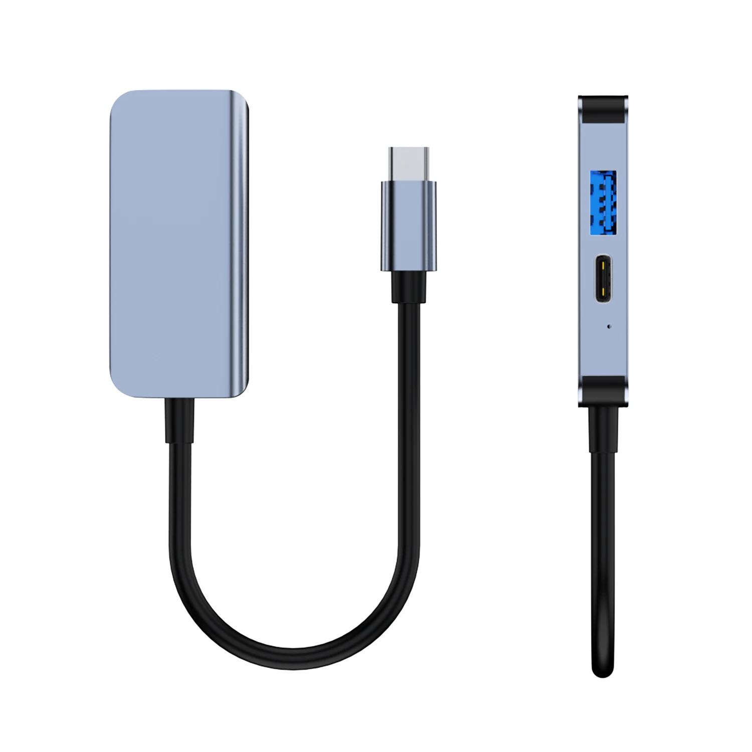 hdmi docking station 4 in 1 USB C Type C HUB To USB3.0 Type-C 3xUSB High Speed Splitter  Port Docking Station Charging Adapter