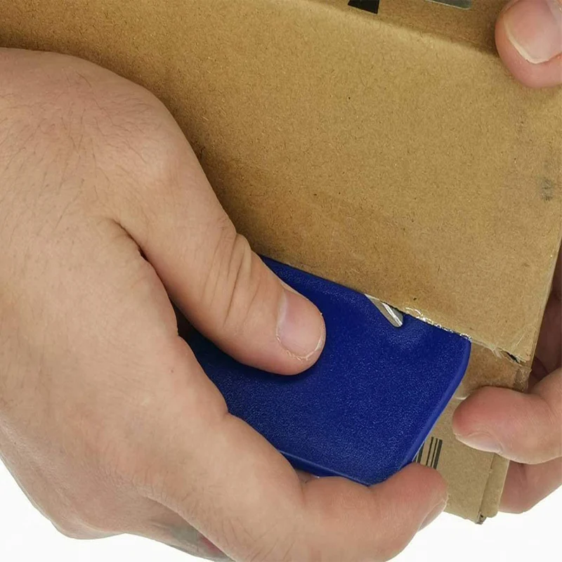 Многофункциональный портативный нож для открывания писем, нож для бумаги с пластиковым лезвием, для экспресс-картона, конверта