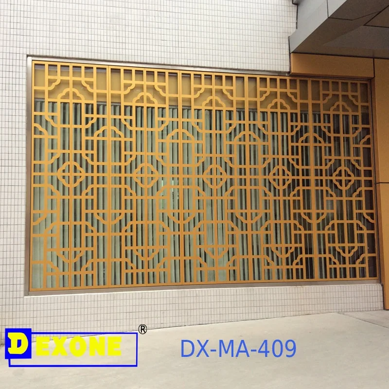 Architectural Metal Aluminum Decorative Panel for window, fence, facade, wall