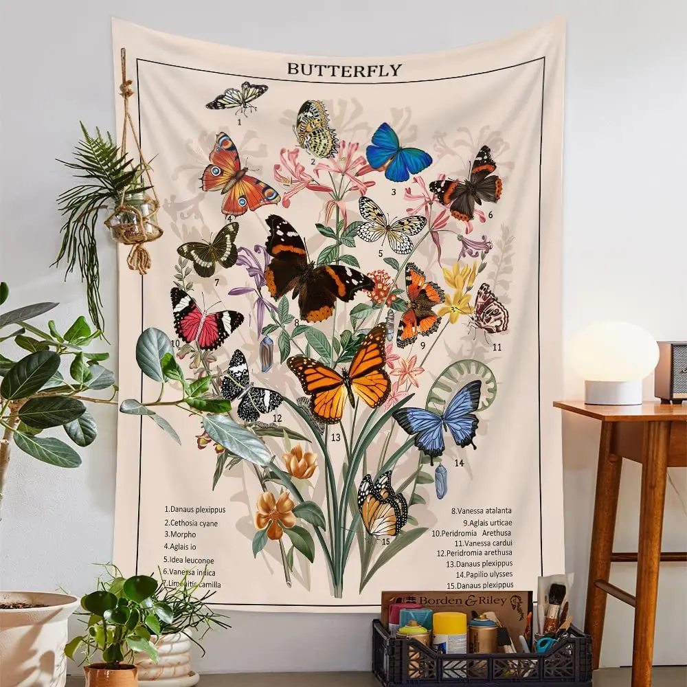 2022 New Design High Quality Tapestry Posters Blacklight UV Reactive Tapestry