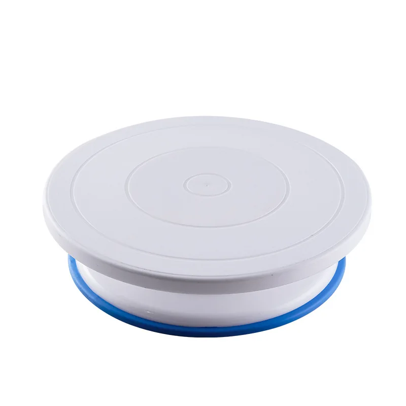 
 Вращающийся Поворотный Стол для декорирования тортов, 11 дюймов, с нескользящим резиновым покрытием, инструменты для выпечки тортов  