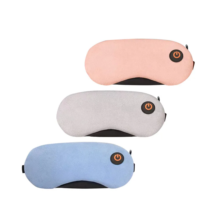 Removable and washable wireless steam hot compress eye mask, battery storage USB charging heating lithium battery