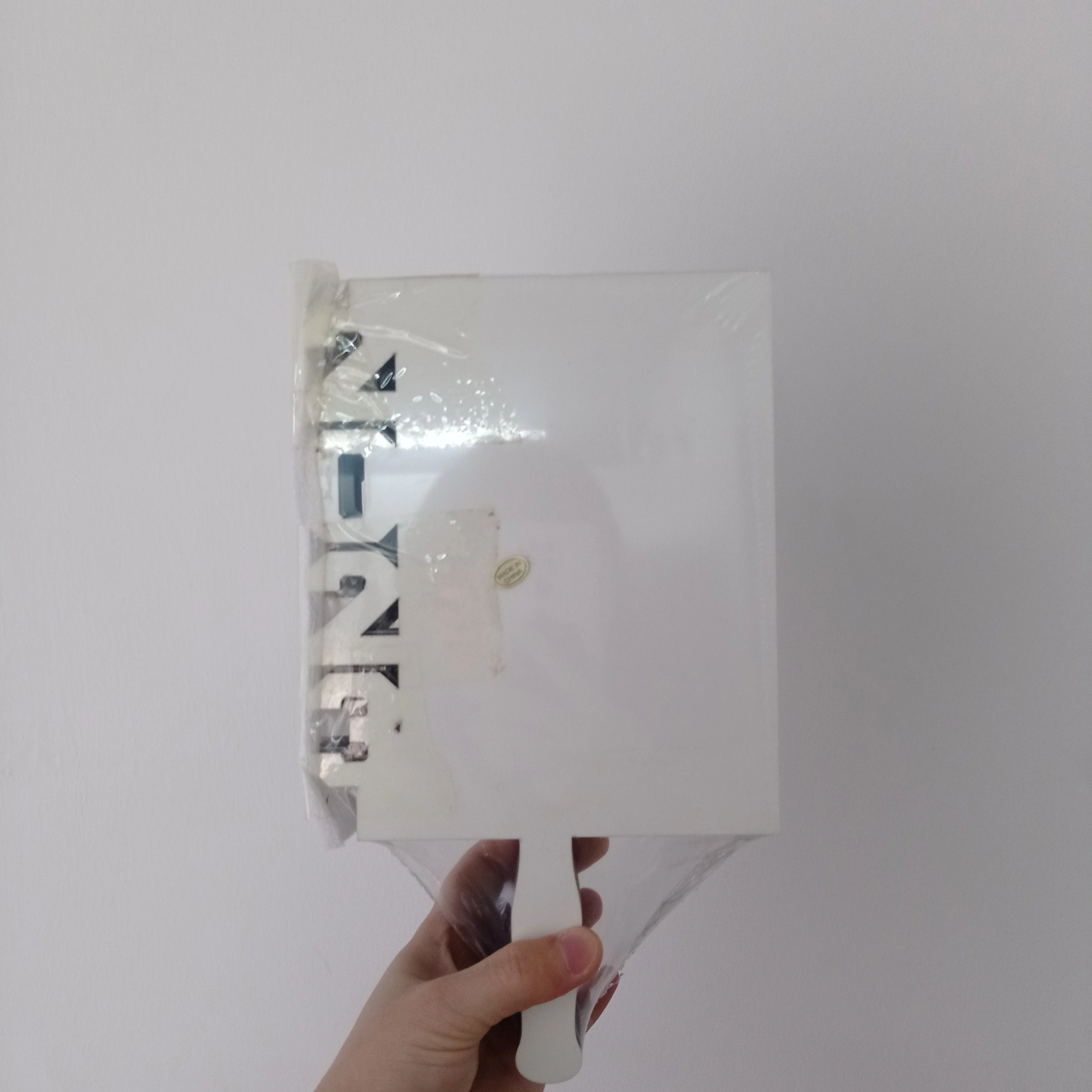Blanks Sublimation MDF Hand Paddle Grad 2023 Fans blank white memorial Graduation Paddle Fan Sign two sided