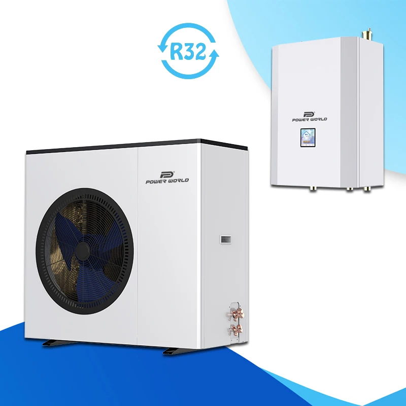 High quantity purchase scroll compressor hvac systems with split heat pump 16 kw boiler