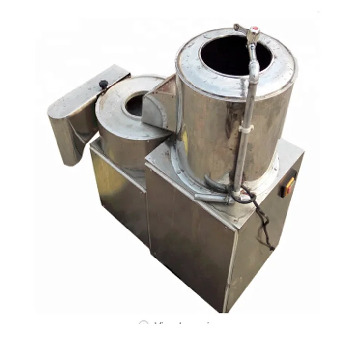 automatic commercial electric potato peeler and cutter machine prices for sale