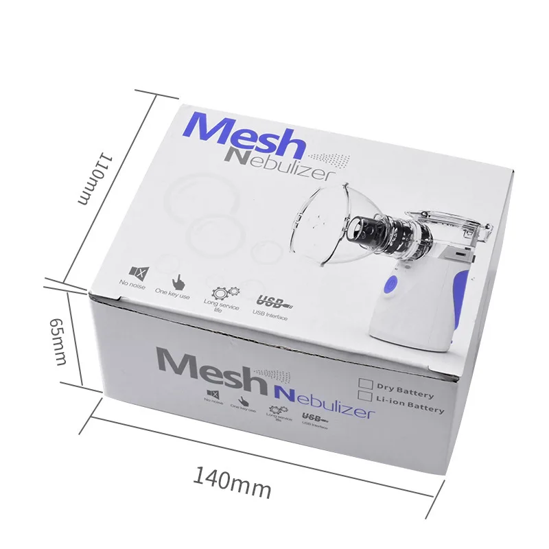 Portable Nebulizer - Handheld Mesh Nebulizer for Daily Use at Home, Ultrasonic Nebulizer Personal Inhaler