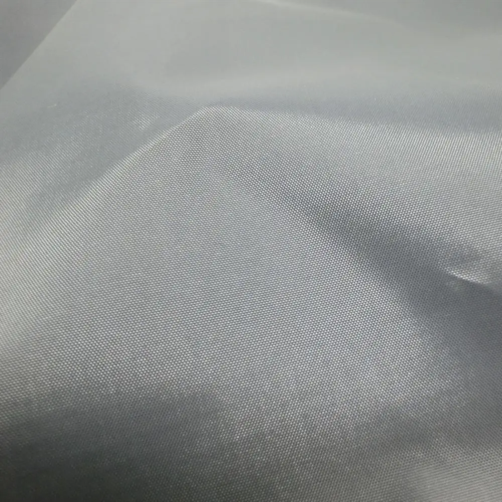 
CHINA jiangsu 210T lining taffeta polyester waterproof PA coated plain dyed 100% polyester fabric 