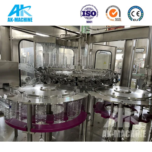 Fully Automatic Mineral water Bottling Plant water filling machine