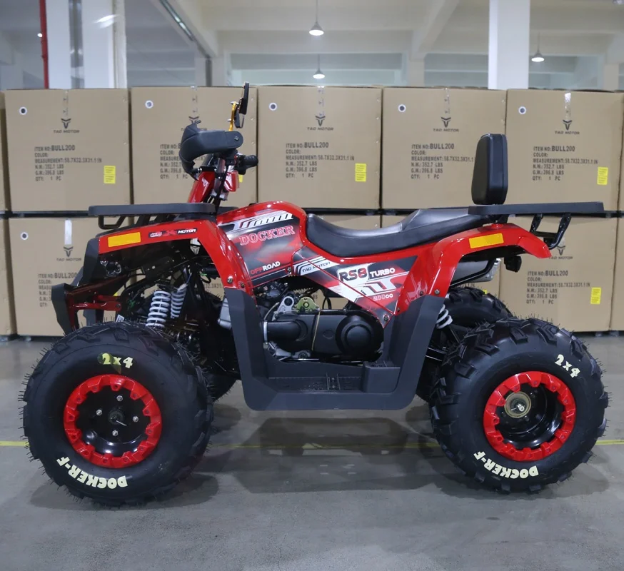 
Tao Motor New Design BRAVES II 200 Automatic Chain Drive Farm ATV 200cc Quad ATV 4x4 with EPA ECE 