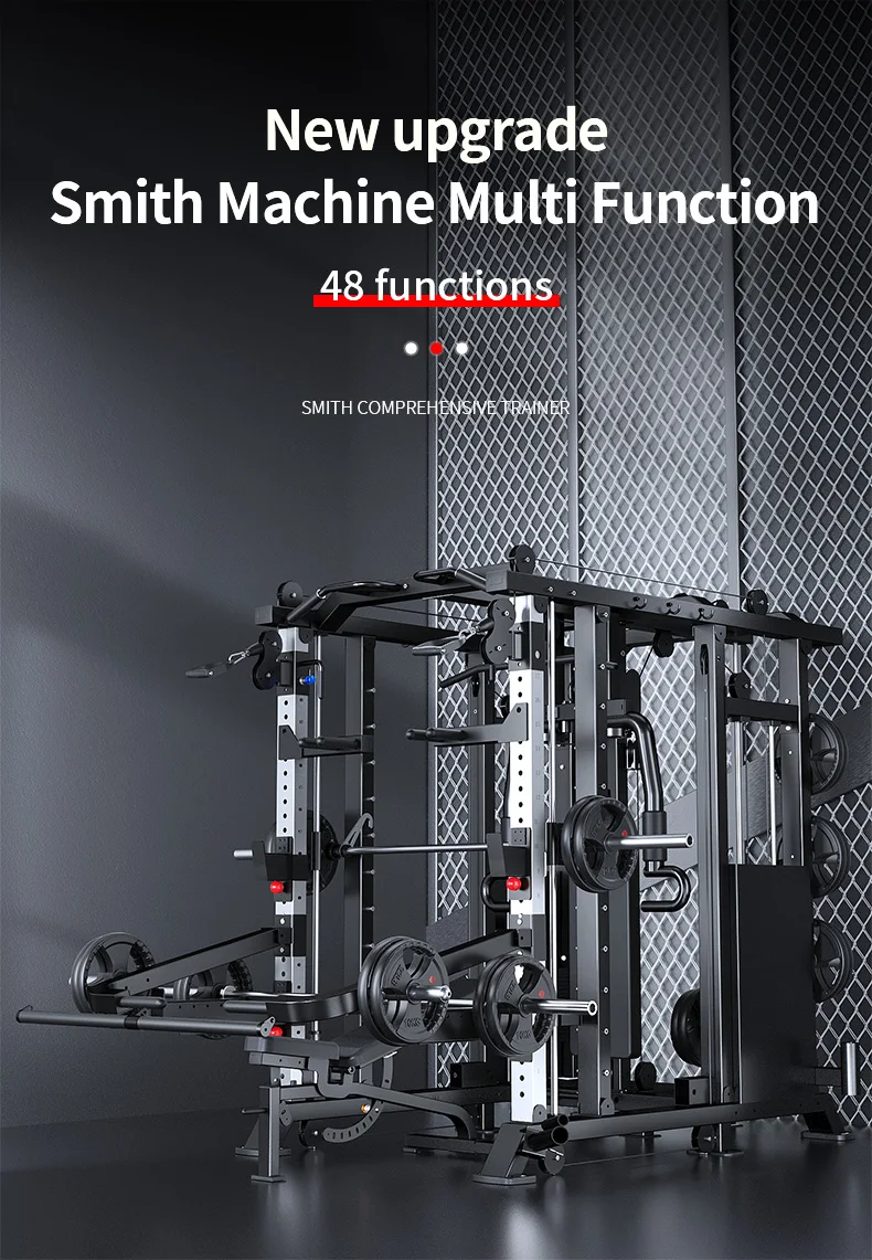 China Supplier Fitness Bodybuilding Equipment 3D Smith Machine Smith Machine Multi