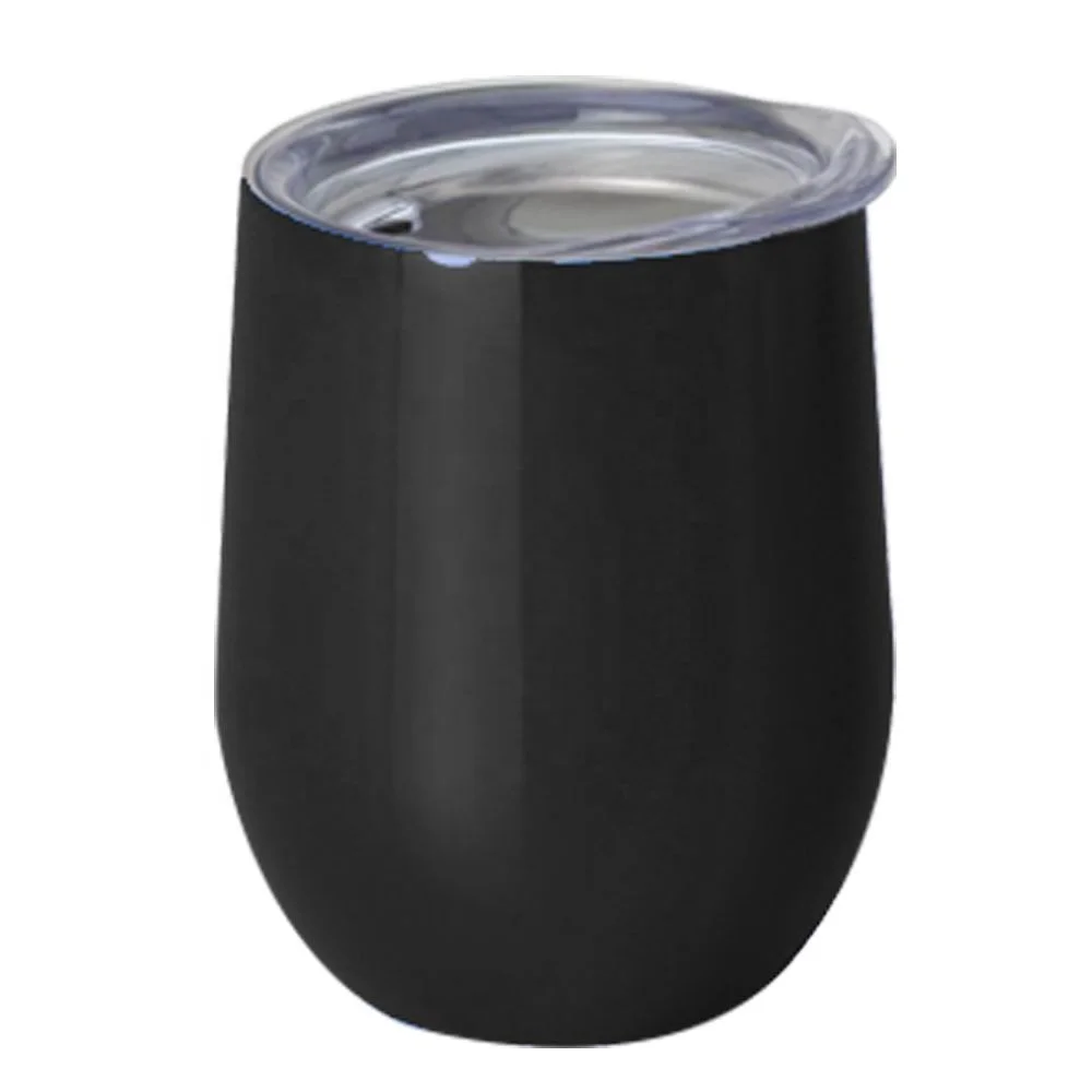  Promotional Gifts 12 oz Thermo Beer Cooler Stainless Steel Cocktail Tumbler Double Wall Glass Insulated wine with Lid