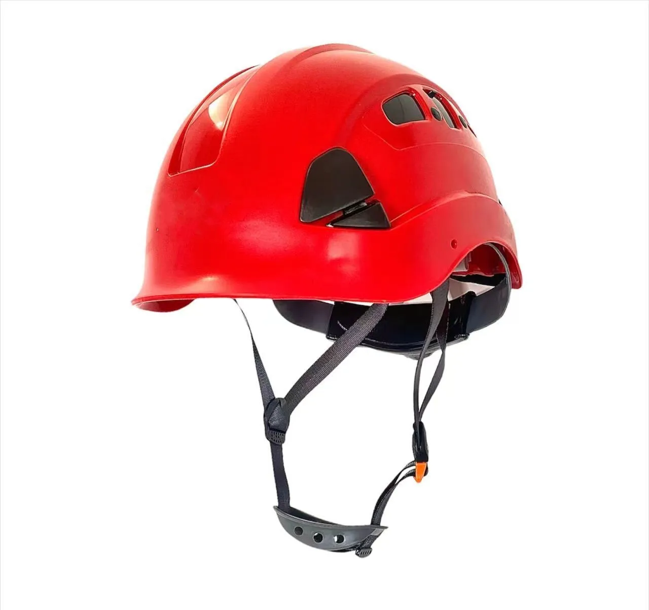 Factory directly ANSI Type I Class E rescue rock Climbing Electrically Insulating CE safety helmet with safety goggle
