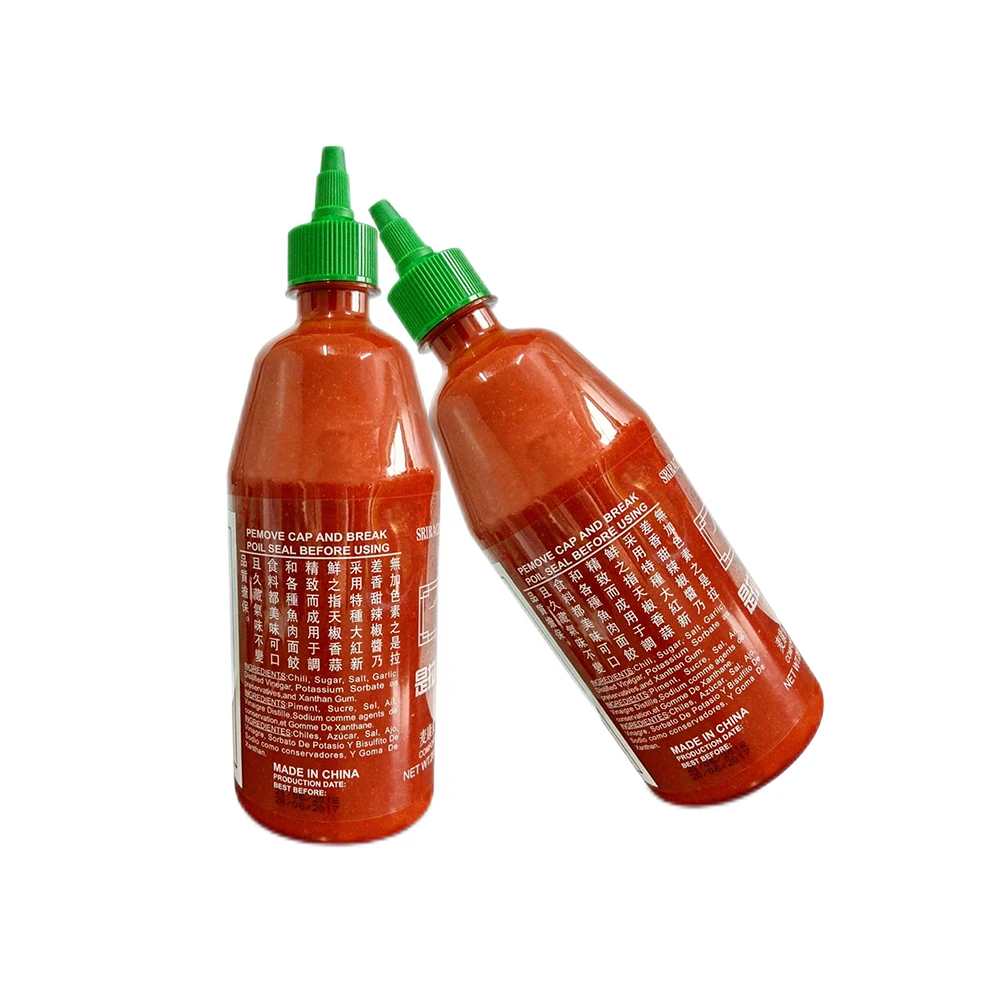 Полный редуктор Ecofriendlly fresh sriracha style горячий соус Ресторан