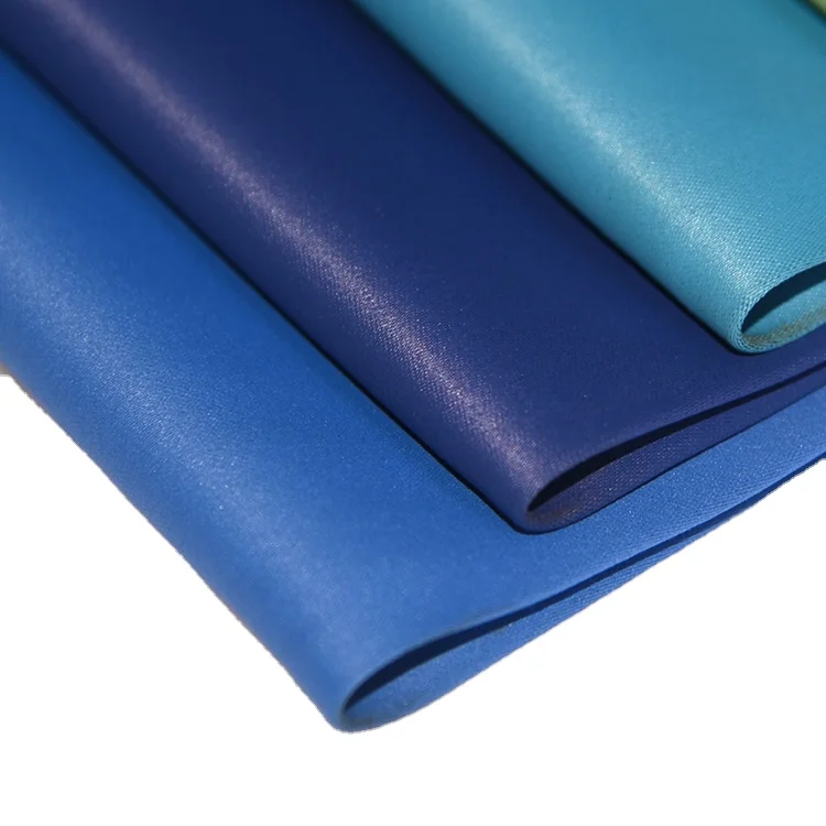 100% Polyester Curtain Blackout Fabrics Inherently Flame Retardent Curtain Fabric