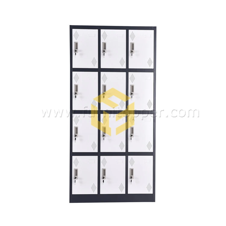 12 door Metal Wardrobe Steel Locker Metal Cabinet