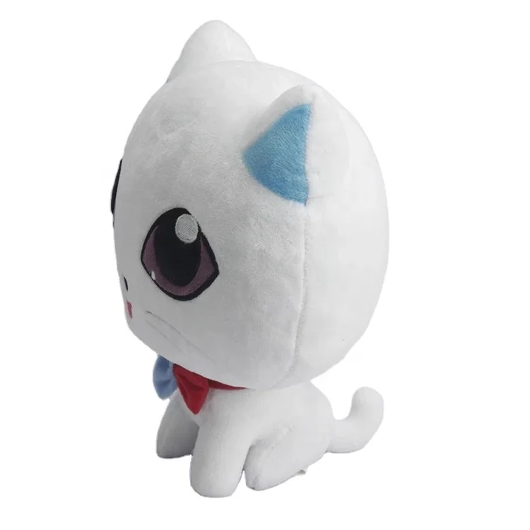purring mini lifelike cheap cute white cat soft toys online shopping stuffed animal for kids