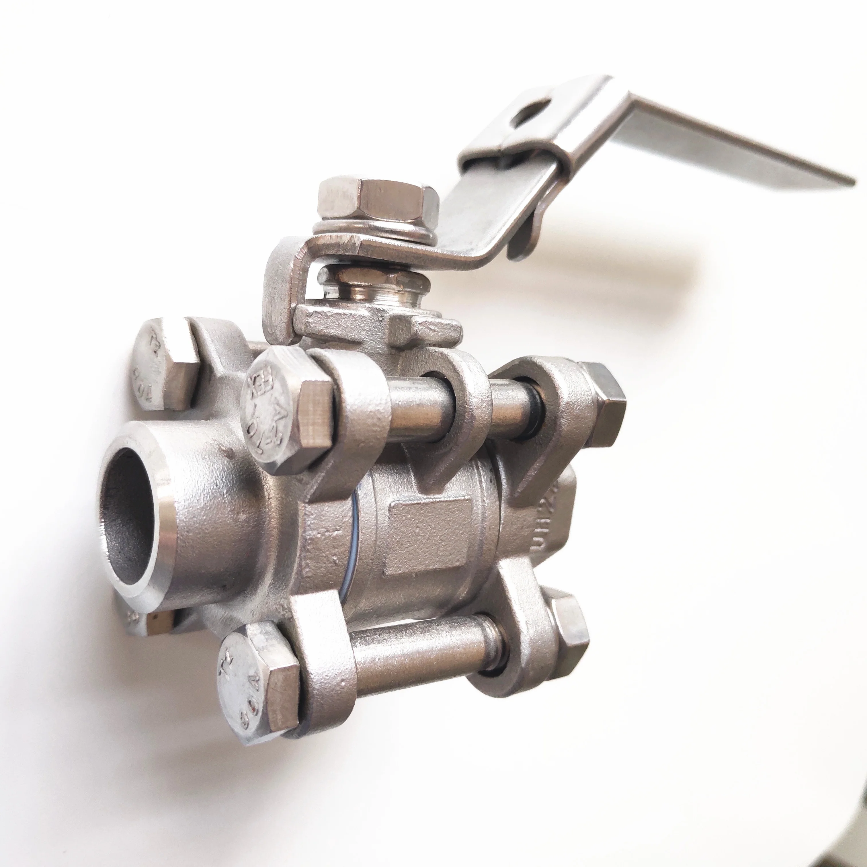 
Stainless steel butt weld connect in Fitting Water Air Oil Two Way Ball Valves Manual Stainless Steel Butt Weld Ball Valve 