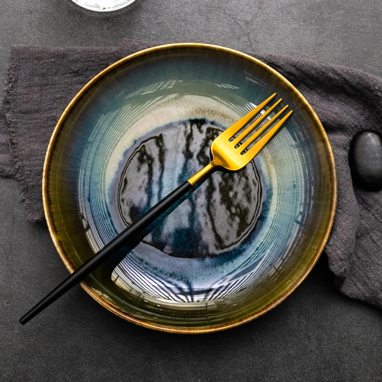 PITO OEM star hotel catering customized dinner plate high temperature porcelain manufacturer royal design dinner plates