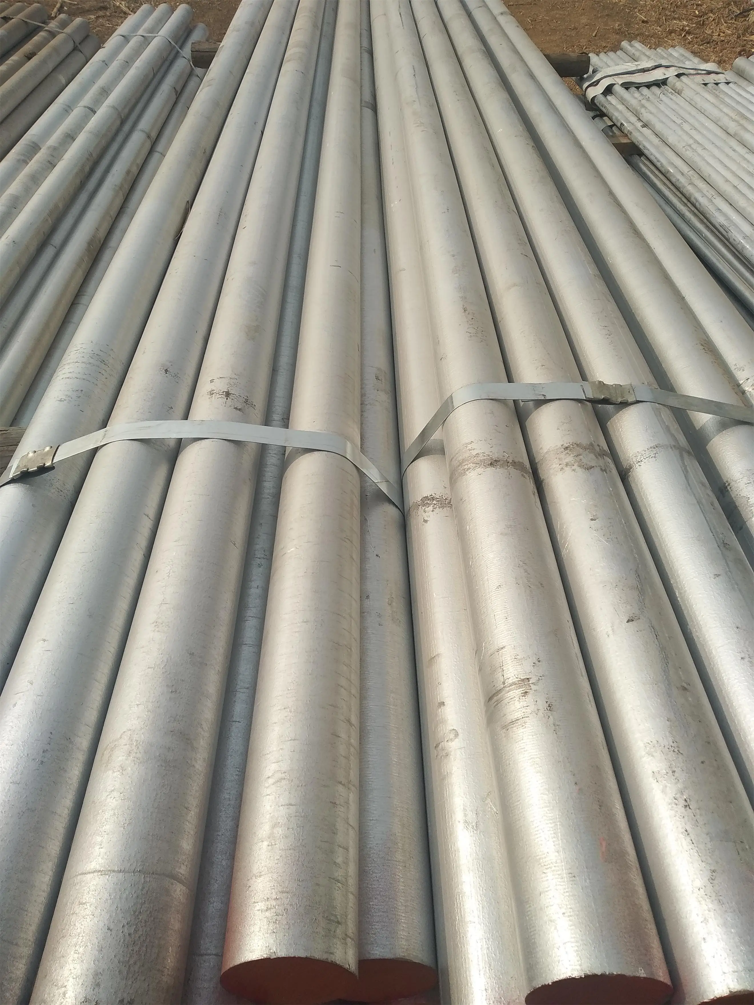 Aluminum bar China Aluminum Time Cemented bar rod Carbide Blank Round Bars Solid  Silver  White