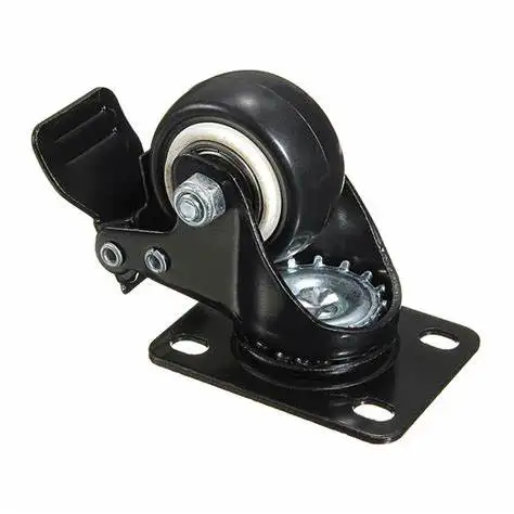 LG Mute Whee Swivel Casters Universal Rolling Furniture Wheels Casters With Brake For chair