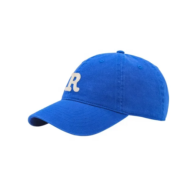 Custom Logo 6 Panel Soft Unstructured Cotton Embroidery Logo Baseball Caps Wholesale