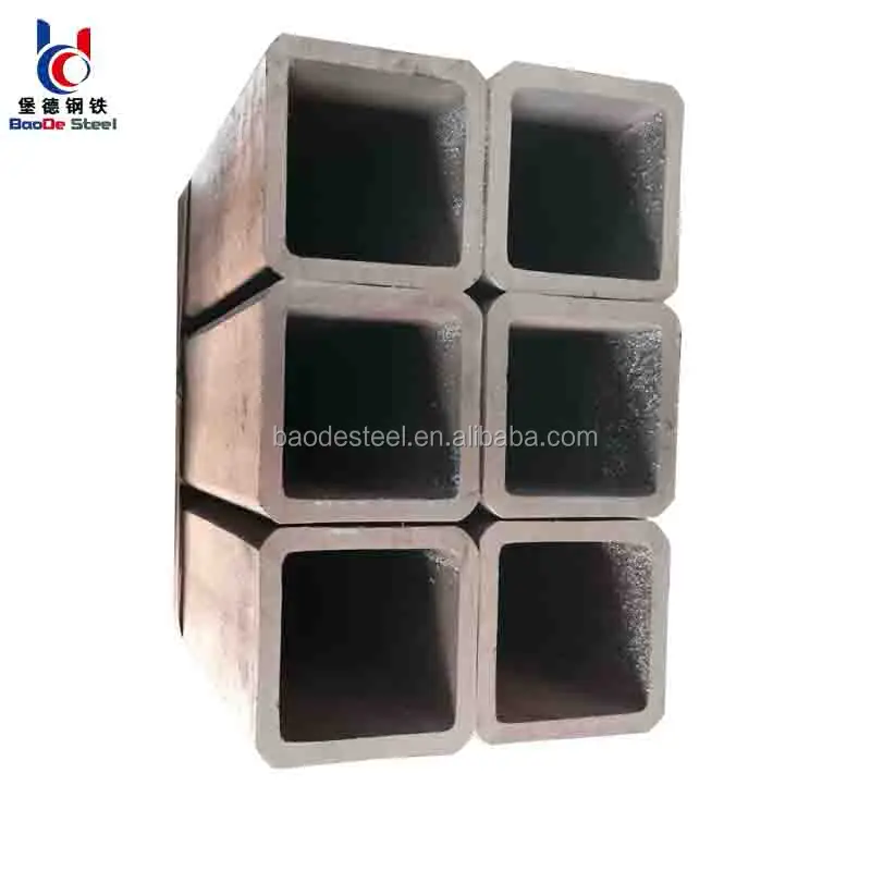 19*19-800*800 ASTM  Steel A53 GR.B Square Tube SHS Used For Curtain Wall