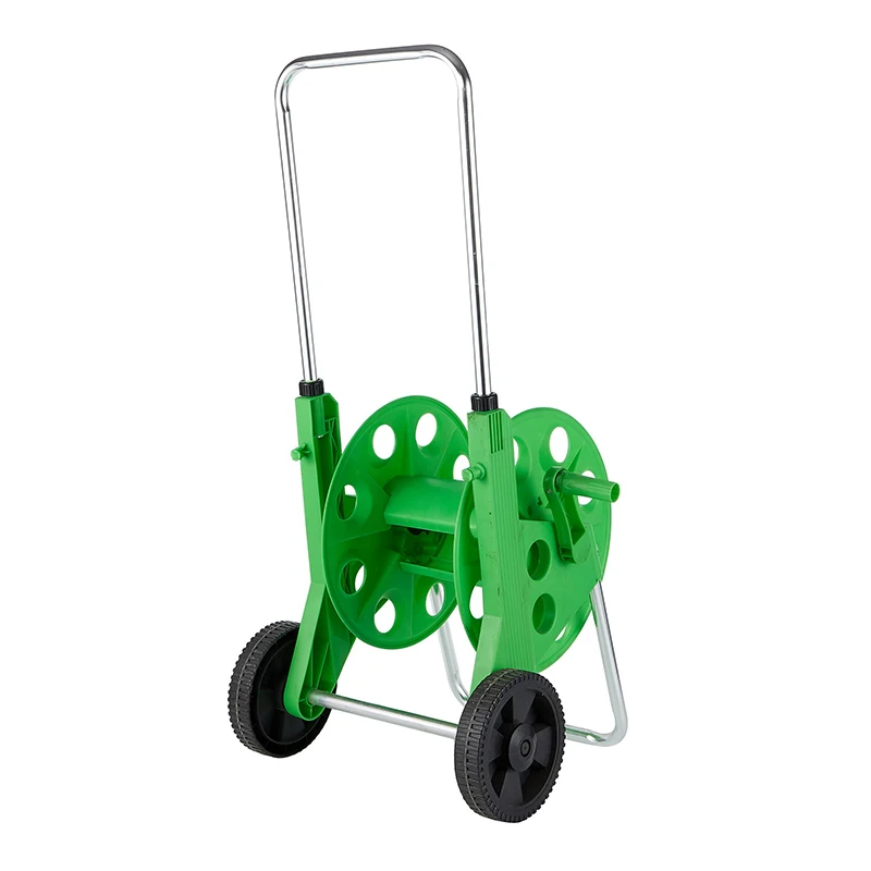 40M 50M 60M two wheels aluminium bracket garden hose reel cart