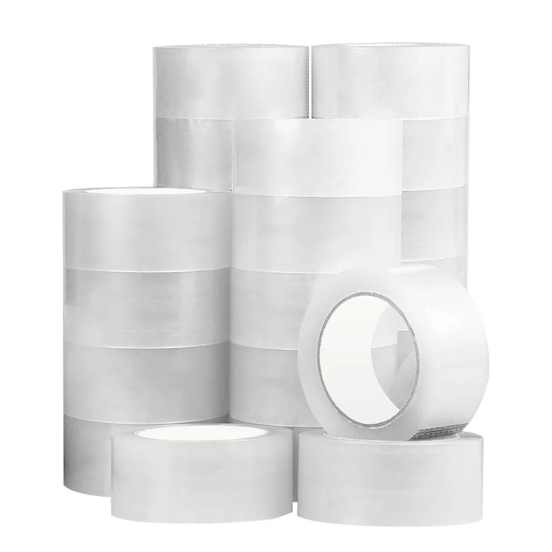 Adhesive printing machine 25mm 500 rubberbase glue 300 packing china opp tape customize