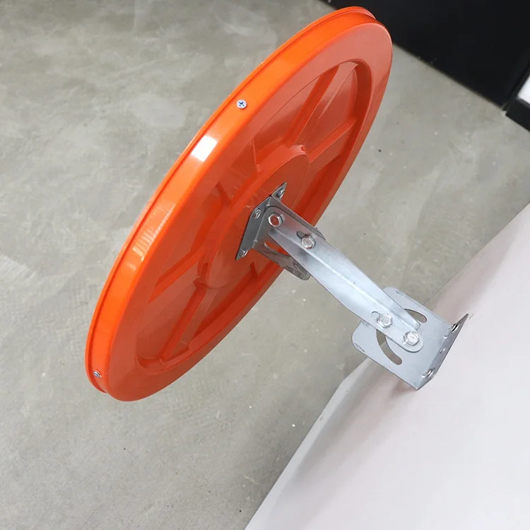 EK 30CM Good Quality Blind Spot Crossroad 130 Degree Vision  Traffic Safety  Convex Mirror Indoor