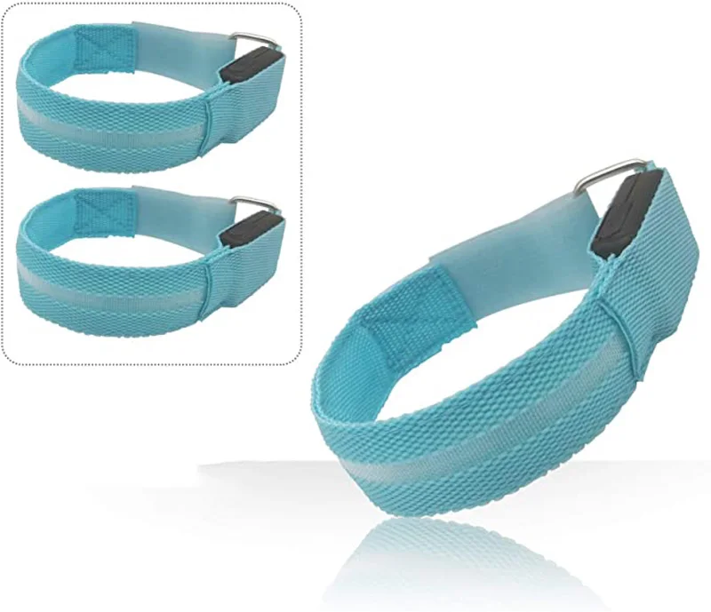 
USB Rechargeable Bracelet for Running Cycling Exercising Glow Light up Running Gear Safety Sports Event 