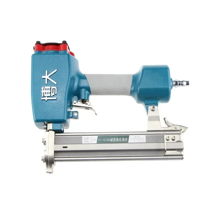 Professional air Pneumatic Nail Gun Decoration Tools Hand air Straight Nail Stapler