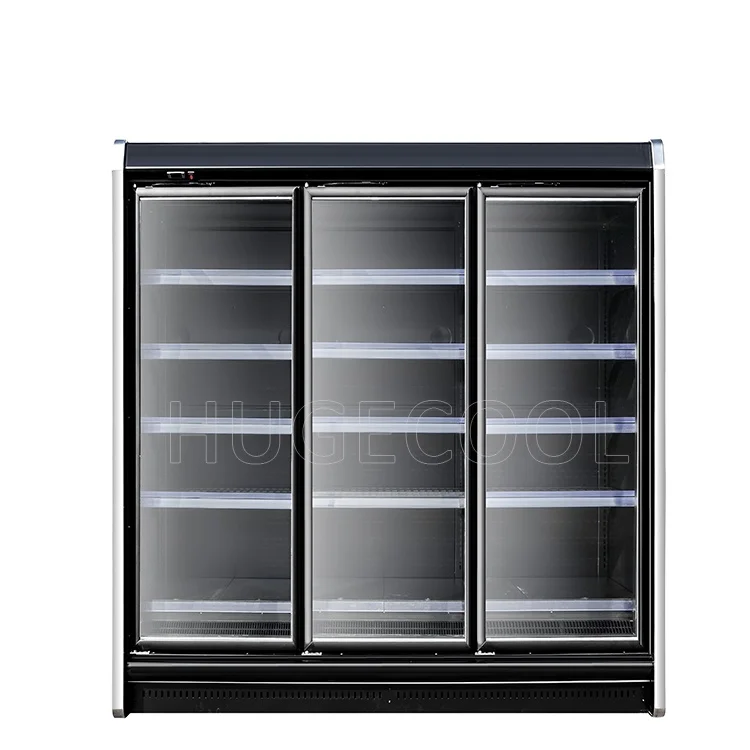 Supermarket Display Fridge Open Chiller For Drinks