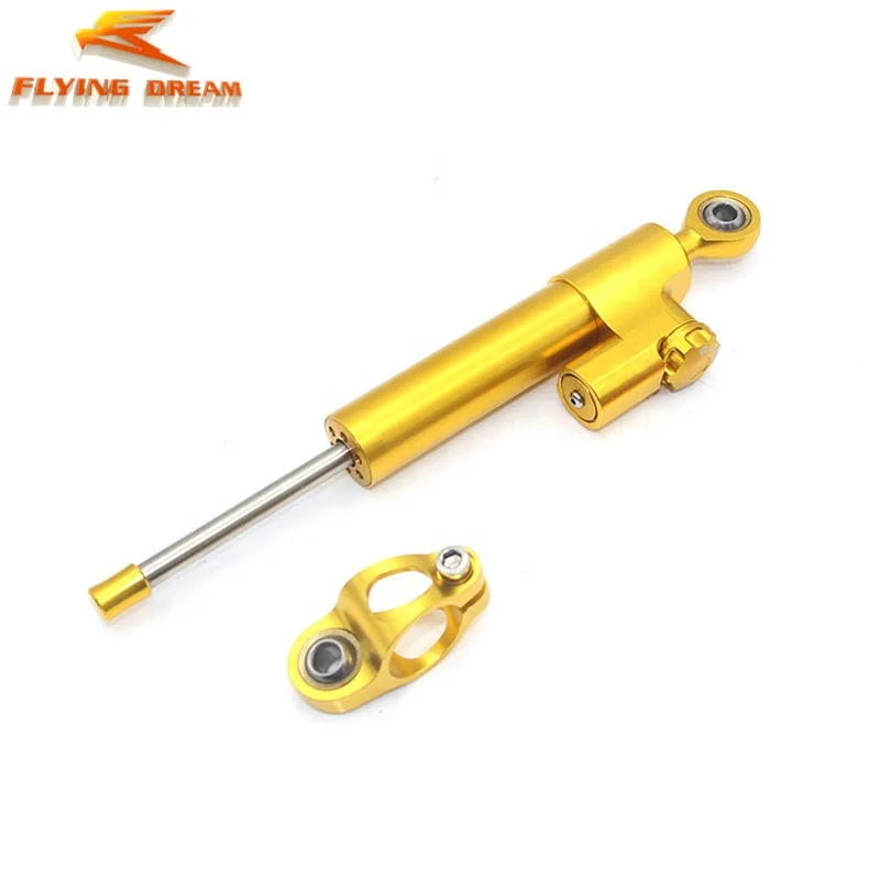 
Pitbike motorcycle modified parts Titanium ruler steering damper 