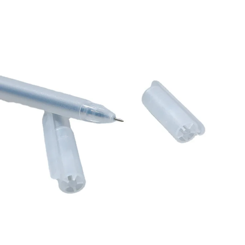 Custom Student Stationery Supplies Transparent Frosted Gel Pens Wholesale