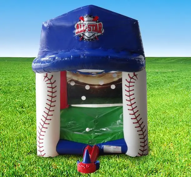 Inflatable Shooting Game Batter Up Inflatable All Star Slam Baseball For Sale
