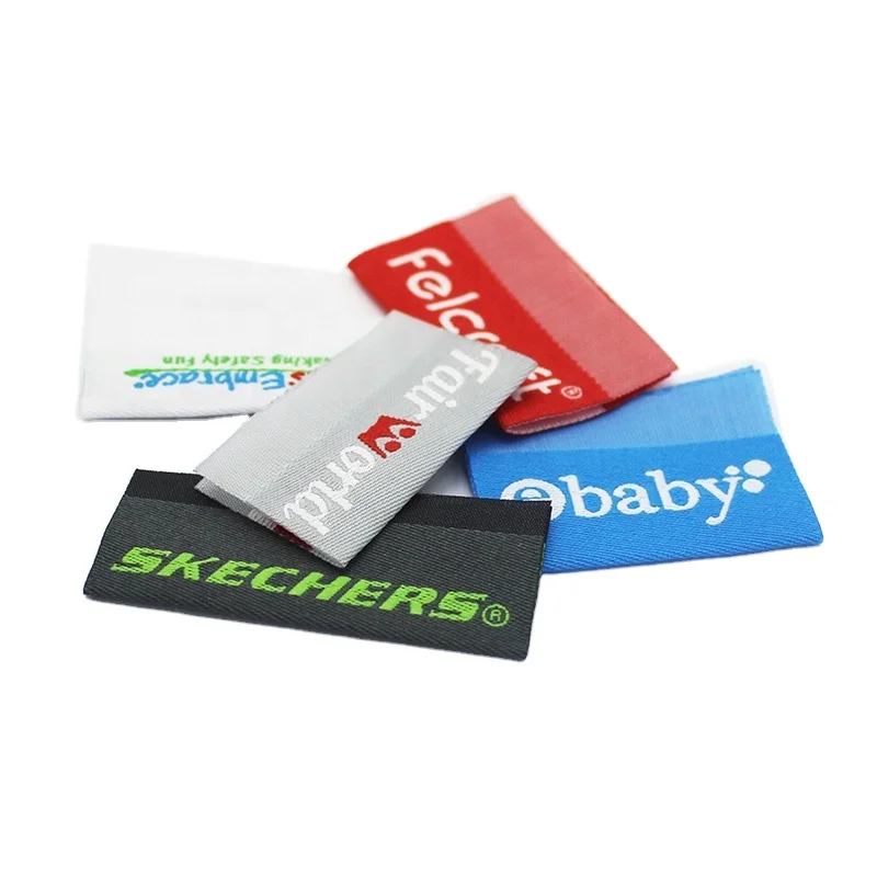 fabric labels clothing label maker garment gold woven label for clothes
