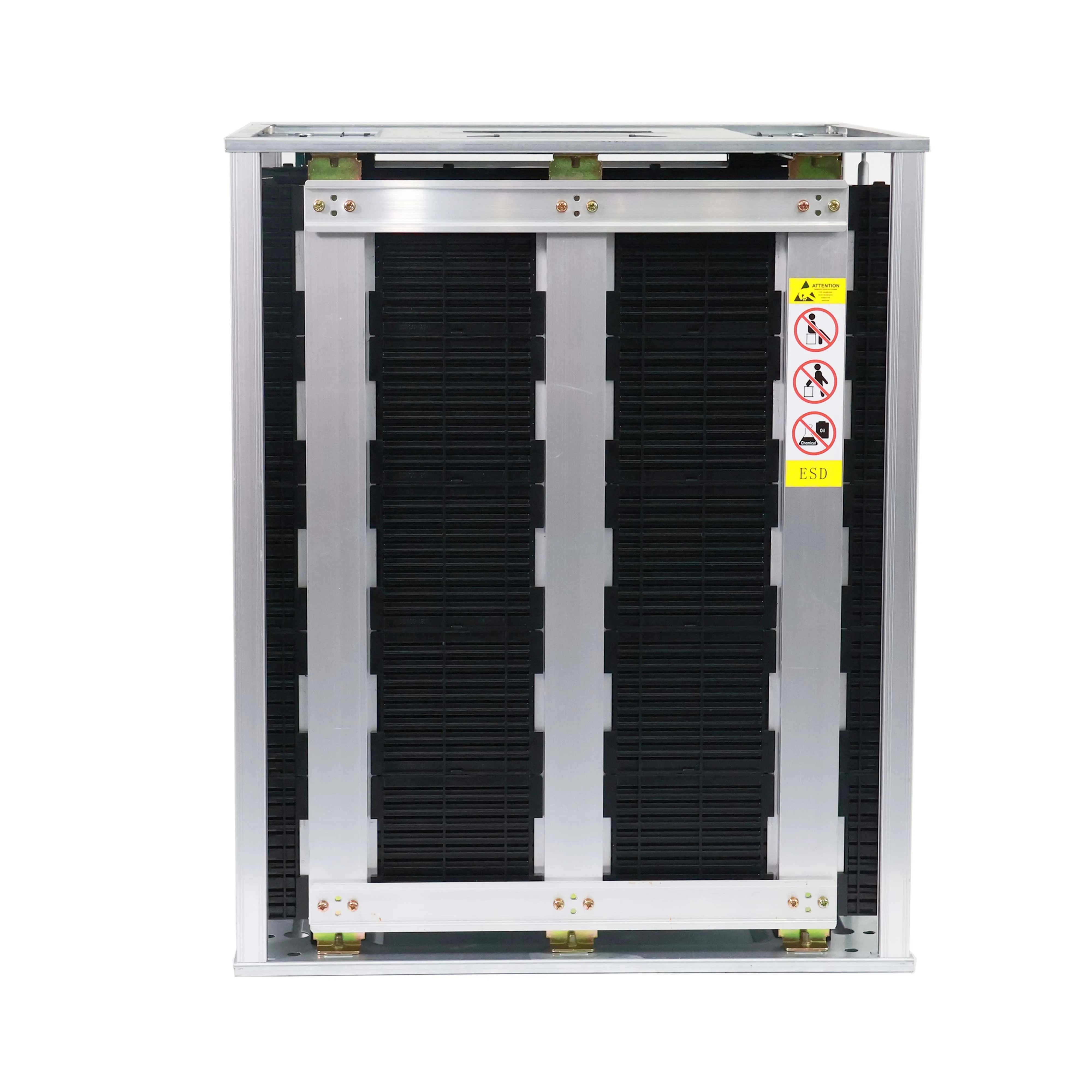 Durable Folding SMT ESD PCB Magazine Rack adjustable antistatic circulation rack