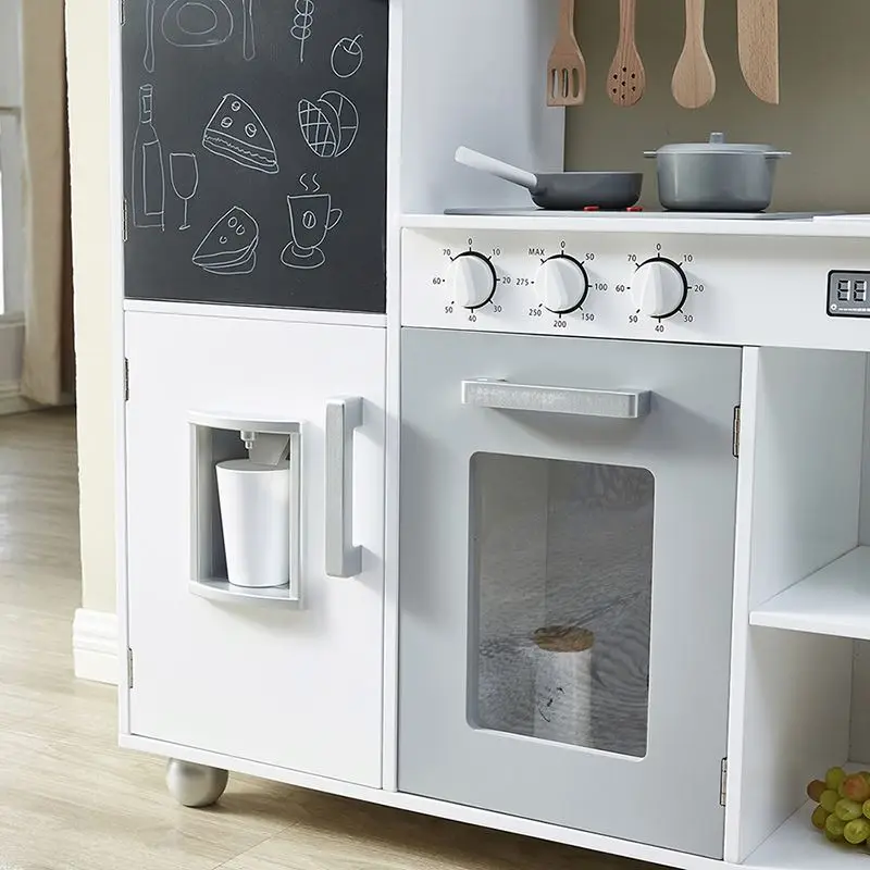 Kids Kitchen Set wood furniture toys Pretend  Play  Toy kitchen  pretend play preschool boys  big  wooden  kitchen toys