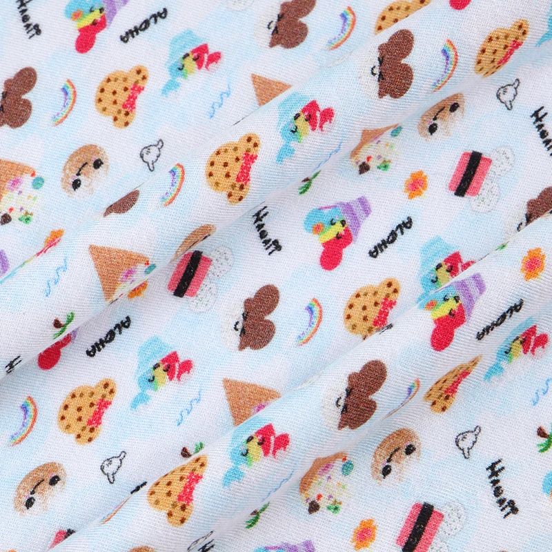 SHAOXING Factory Supplier Promotion Cartoon Digital Printed Textile Jersey Fabric Custom Printing