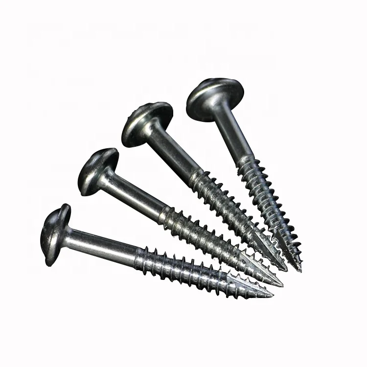 round tail tail self-tapping pocket hole square drive screws