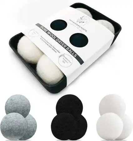 Best Selling Products 2023 New Trending in USA private label Organic Wool Dryer Balls for Laundry Washing Machine