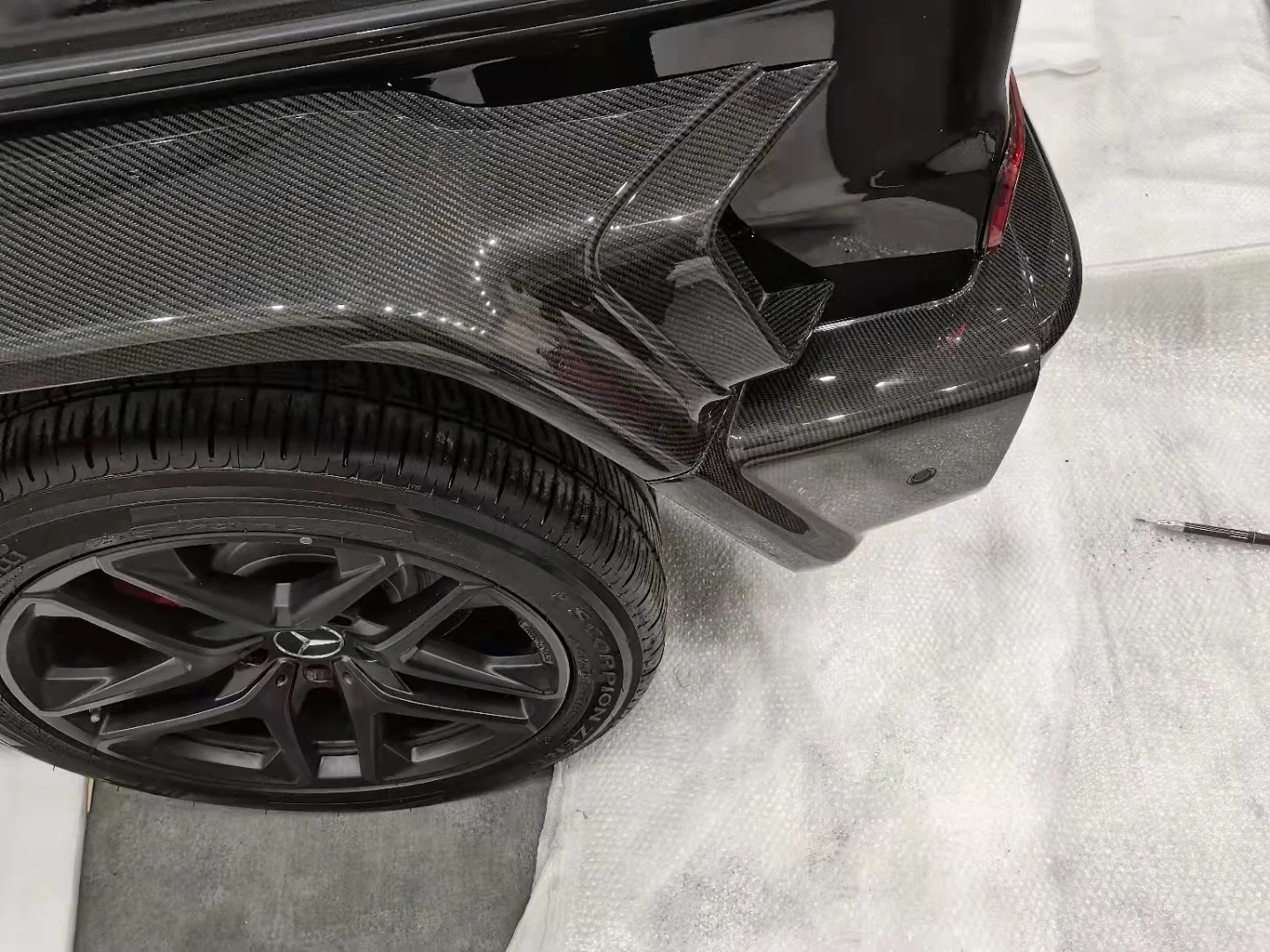 Old to NEW Carbon Fiber Body kit for2003-2018For Mercede Benz G Class AMG G500 G63 W464 Bodykit