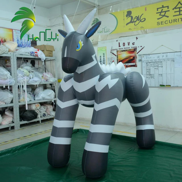 Big Inflatable Climbing Sex Zebra Toy